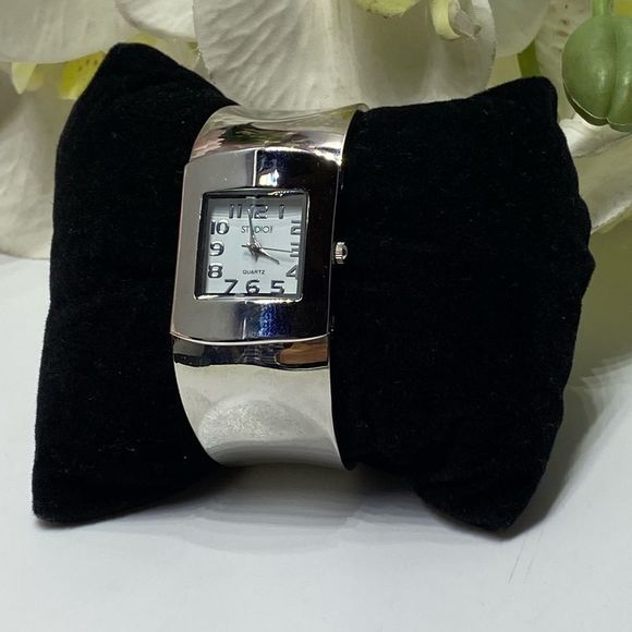 Studio Cuff Wrist Watch - Picture 1 of 3